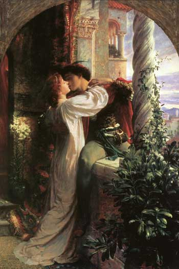 Romeo and Juilet, Dicksee (16X24)