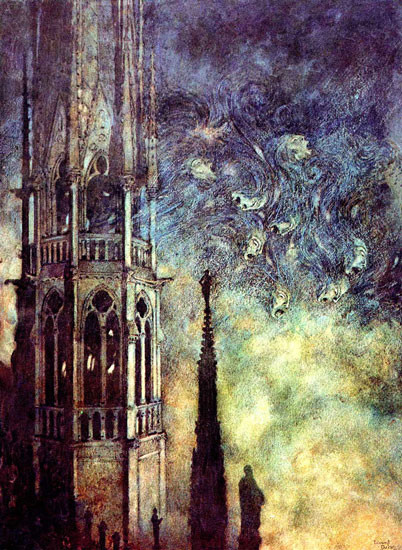 Bells, Edmund Dulac (9X12.3)