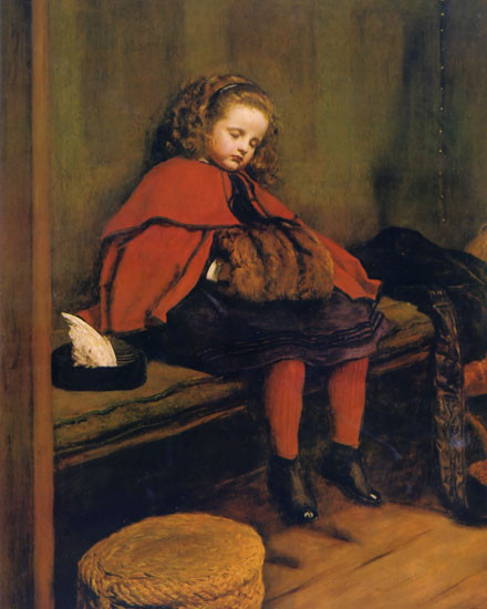 My Second Sermon, Millais (16X20)