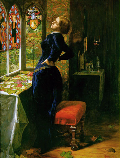 Mariana, Sir John Everett Millais (16.75X22)