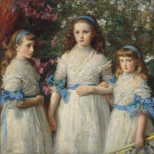 Sisters, Millais (22X22)