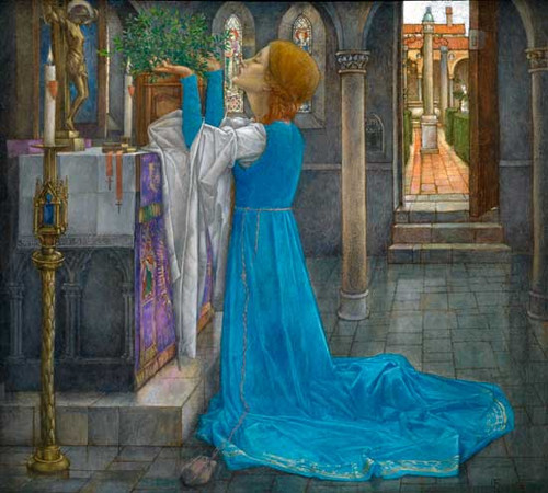 Isabella and the Pot of Basil, Frampton (18X20)