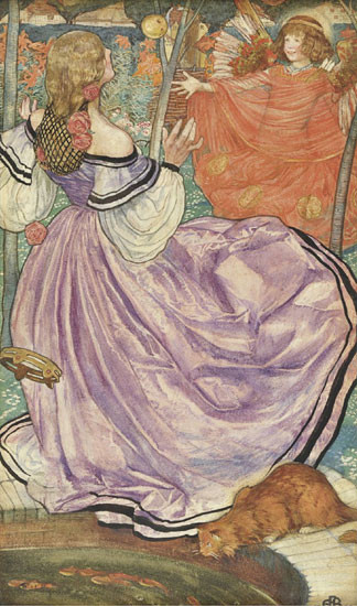 The Gilded Apple, Eleanor Fortescue-Brickdale (13X22)