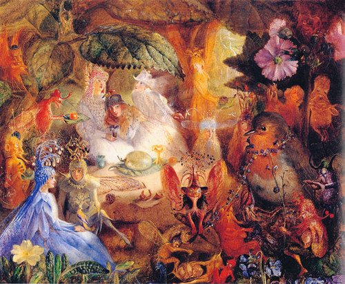 The Captive Robin, John Anster Christian Fitzgerald (16X19.5)