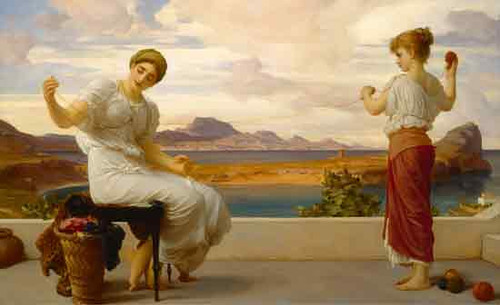 Winding the Skein, Leighton (22X36)