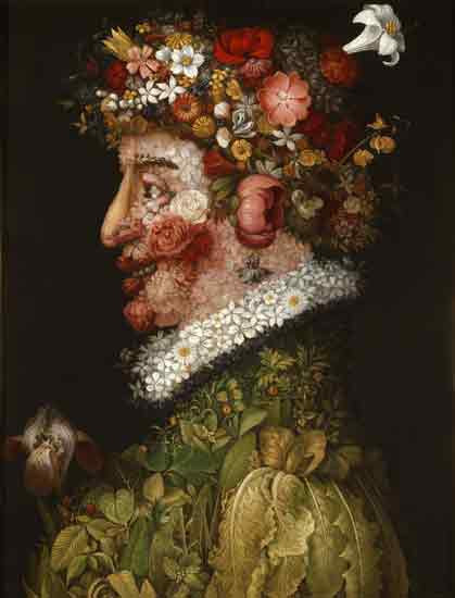 Spring, Giuseppe Arcimboldo (16X21)