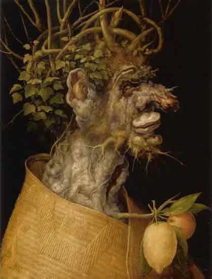 Winter, Giuseppe Arcimboldo, (16X21)