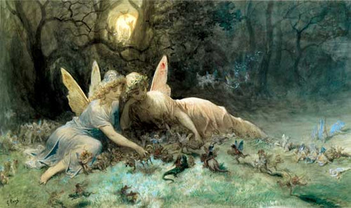 The Fairies, Gustave Doré (16X27)