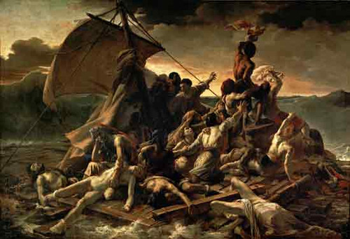 The Raft of the Medusa, Gericault (23X34)