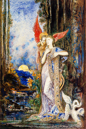 Inspiration, Gustave Moreau (18X27)