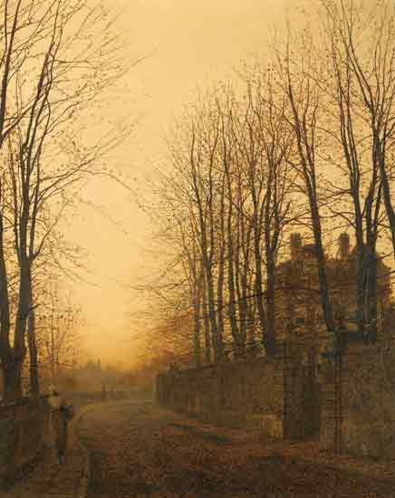 Late Autumn, Grimshaw (22X27.75)