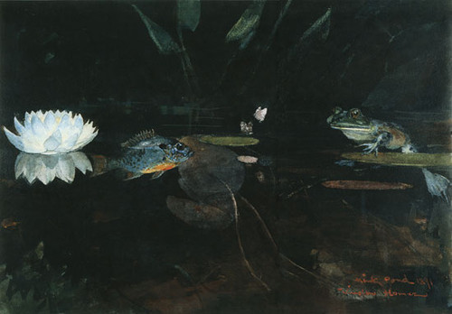 The Mink Pond, Winslow Homer (16X25)