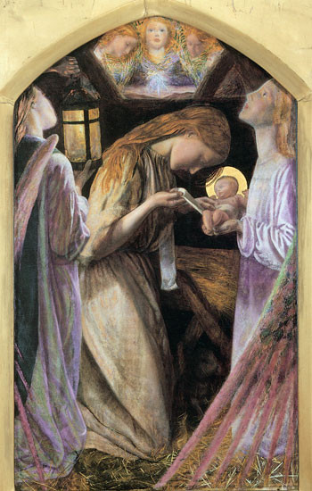 The Nativity, Arthur Hughes (14X22)