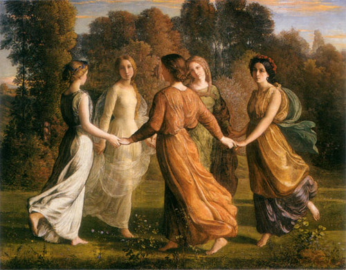 Rays of Sunshine, Louis Janmot (17X22)