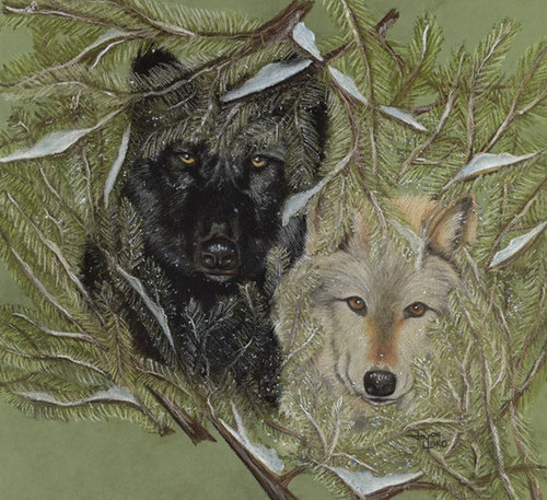 Wolves, Joy Leiko (16X17.5)