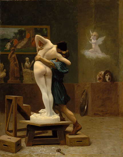 Pygmalion and Galatea, Jean Leon Gerome (24X30.75)