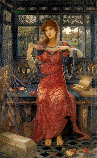 Oh Swallow, Swallow, John Melhuish Strudwick (21X34)