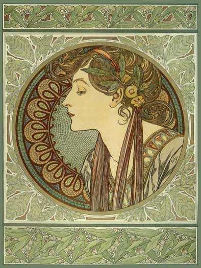 Laurel, Mucha (12X16)
