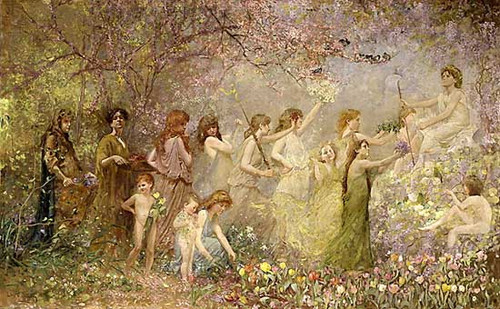 The Blossoms of Spring, Tiffany (13.6X22)