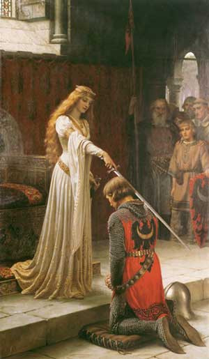 The Accolade, E. B. Leighton (16X27.5)