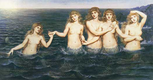 Sea Maidens, deMorgan (18X34)