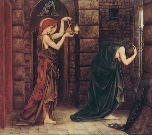 Hope in the Prison of Despair, deMorgan (16X18)