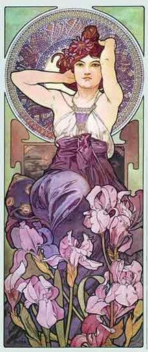 Amethyst, Mucha