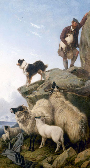 The Stray Lamb, Ansdell (12x22)
