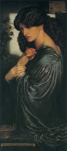 Proserpine, Rossetti (16X36)