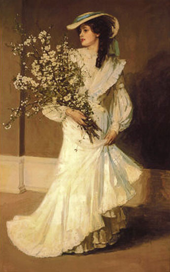 Spring, Sir John Lavery (21X34)