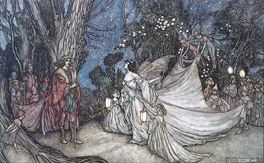 Oberon and TitaniaArthur Rackham