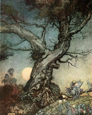 Faeries, Arthur  Rackham (16X20)