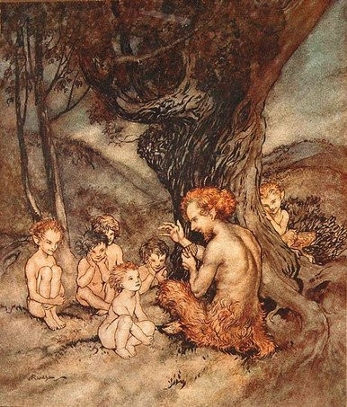Pan, Arthur  Rackham (12X14)