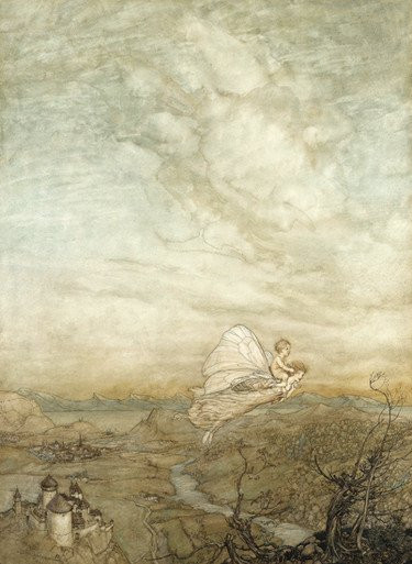Midsummer Night's Dream, Arthur Rackham (16X22)