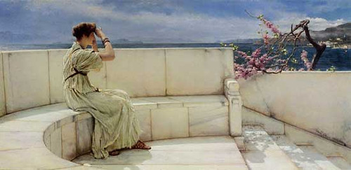 Expectations, Alma-Tadema (16X33)