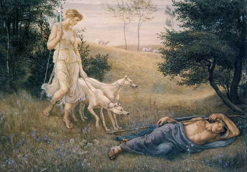 Diana and Endymion, Crane (16X23)