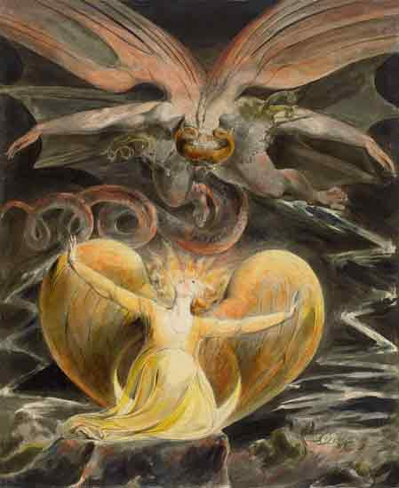 The Great Red Dragon, Blake (22X27)