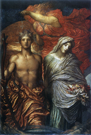 Time, Death, and Judgement, Watts (16X24)