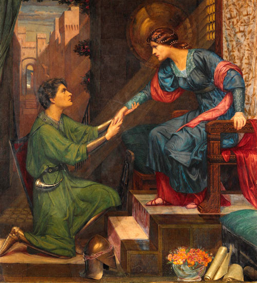 Tristram and Yesult, Sidney Harold Meteyard (20X22)