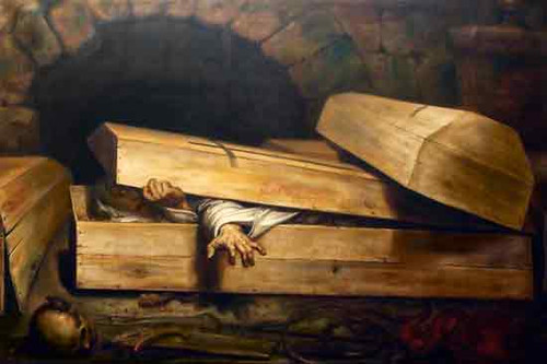 The Premature Funeral, Wiertz (18X27)