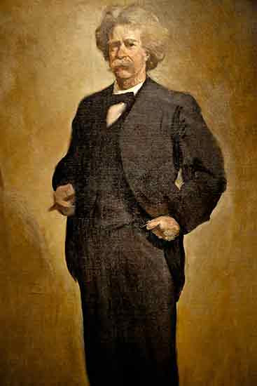 Mark Twain (Samuel Clemens), John White Alexander (16X24)
