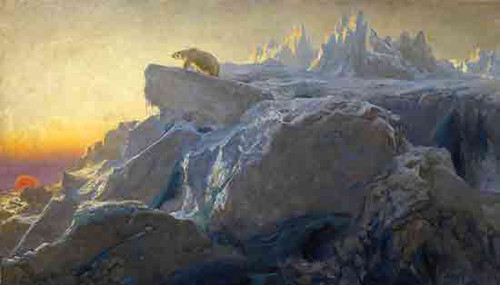 Beyond Man's Footsteps, Briton Riviere (12X21)
