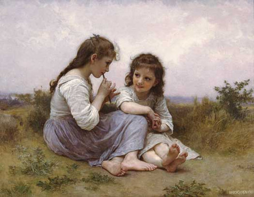 Childhood Idyll, Bouguereau (16X20.5)