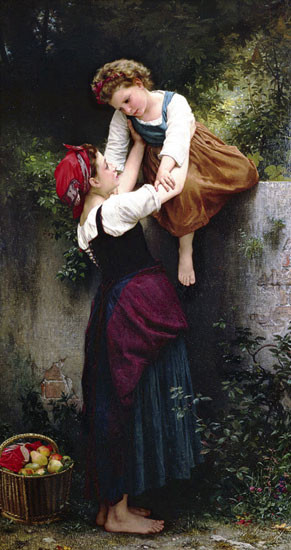 The Little Marauders, Bouguereau (22X41.6)