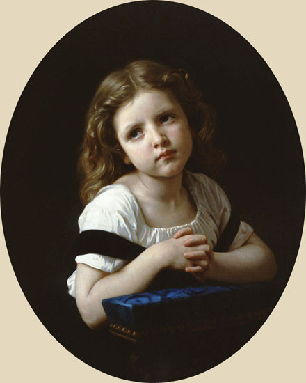 The Prayer, Bouguereau (16X20)