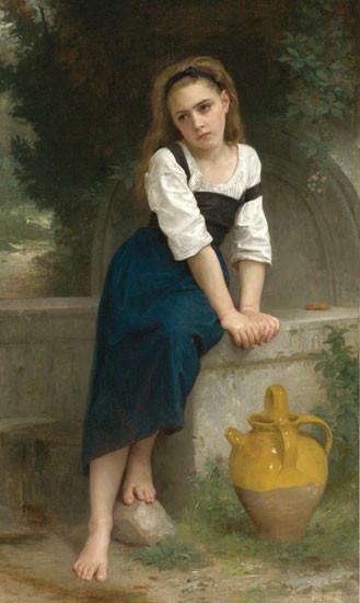 Orphan at the Spring, William-Adolphe Bouguereau