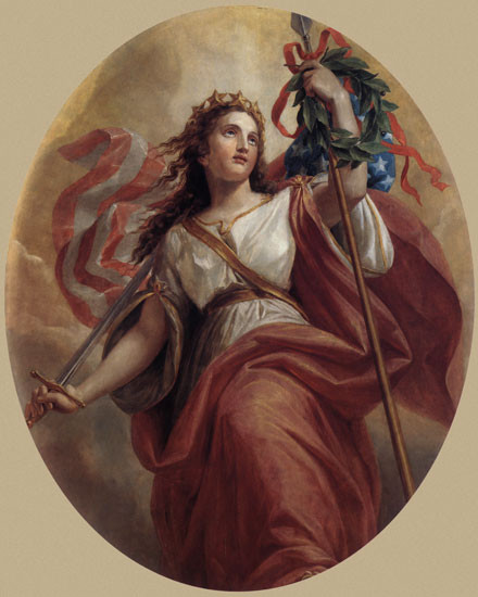 Liberty, Brumidi (16X20)