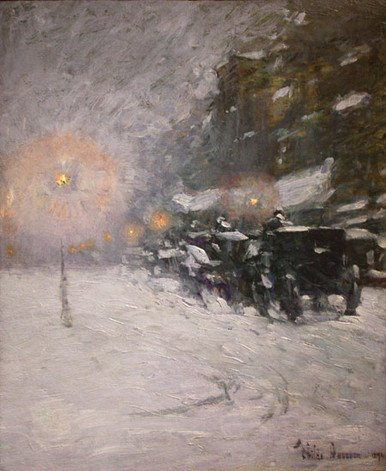 Winter Midnight, Childe Hassam (22X26.8)