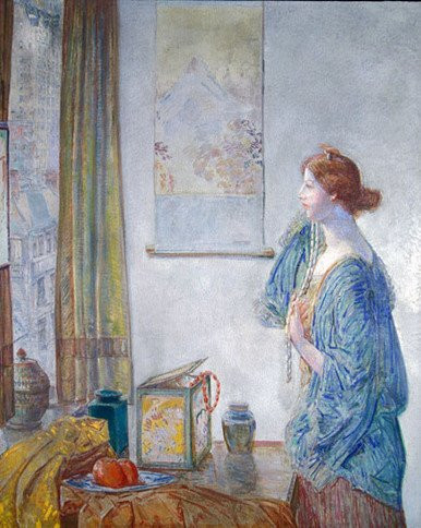 Skyscraper, Childe Hassam (22X27.5)