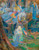 Her Magesty Enthroned, Edwin Austin Abbey (17X22)